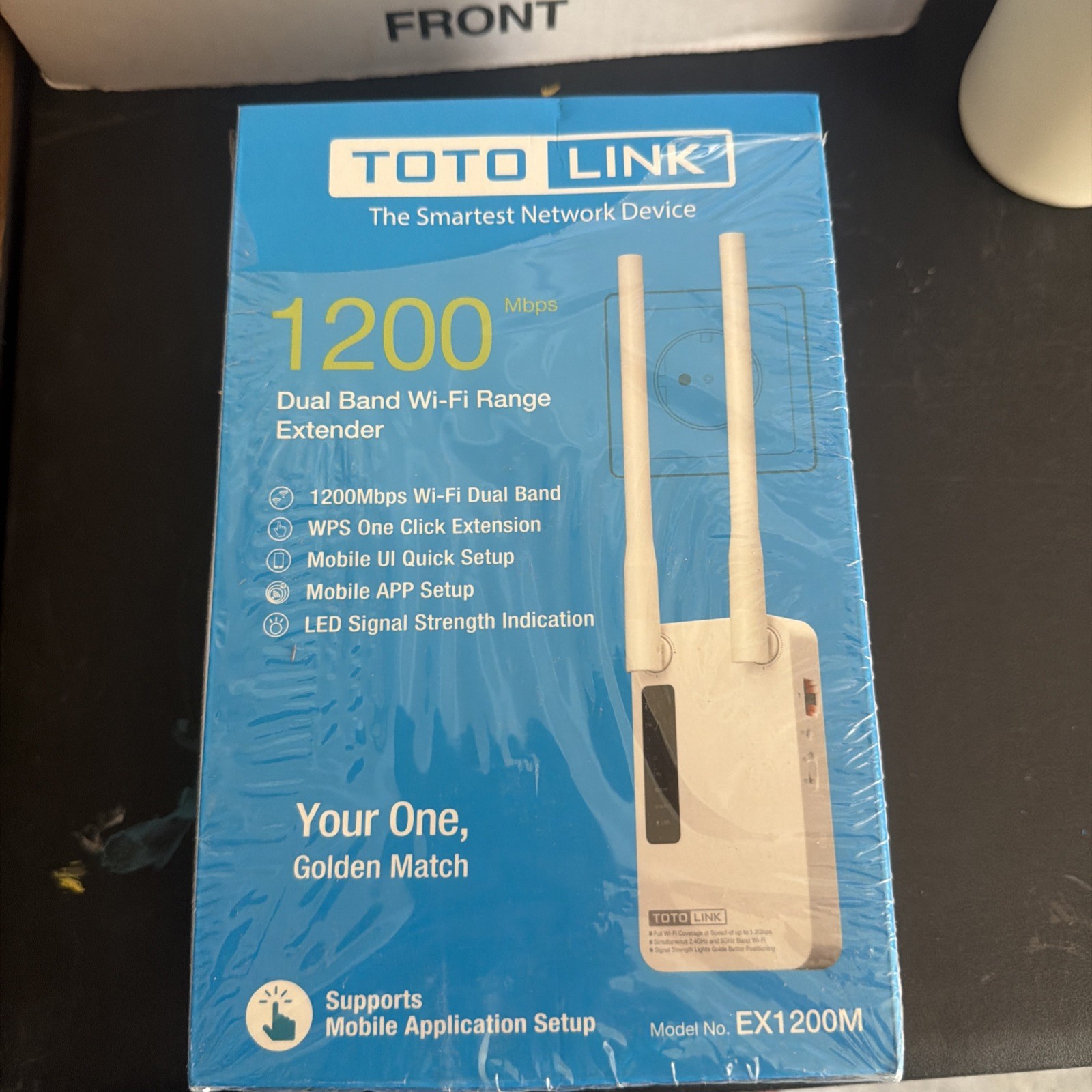 1200Mbps 11AC Wireless Range Extender WiFi Repeater Wall Plug-in WPS Easy Setup
