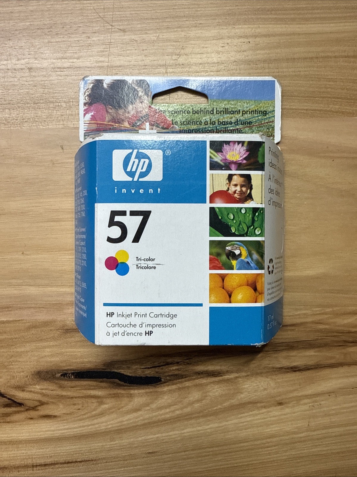 Hp Invent 57 TRI Color Ink Cartridge (C6657AC) Exp May 2007