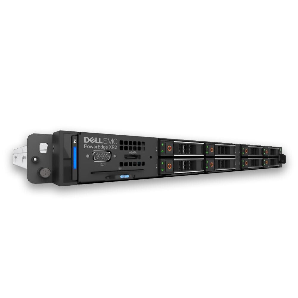 Dell EMC PowerEdge XR2 Server 2x Gold 6132 14C 32GB 2x 800GB SATA SSD H330