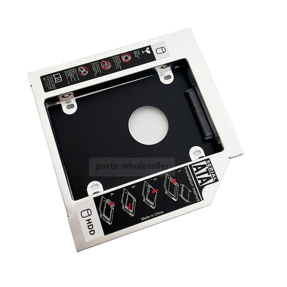 2nd Hard Drive HDD SSD Frame Caddy for Sony Vaio VPC-F13S1E VPCF115M VPCEC3L1E