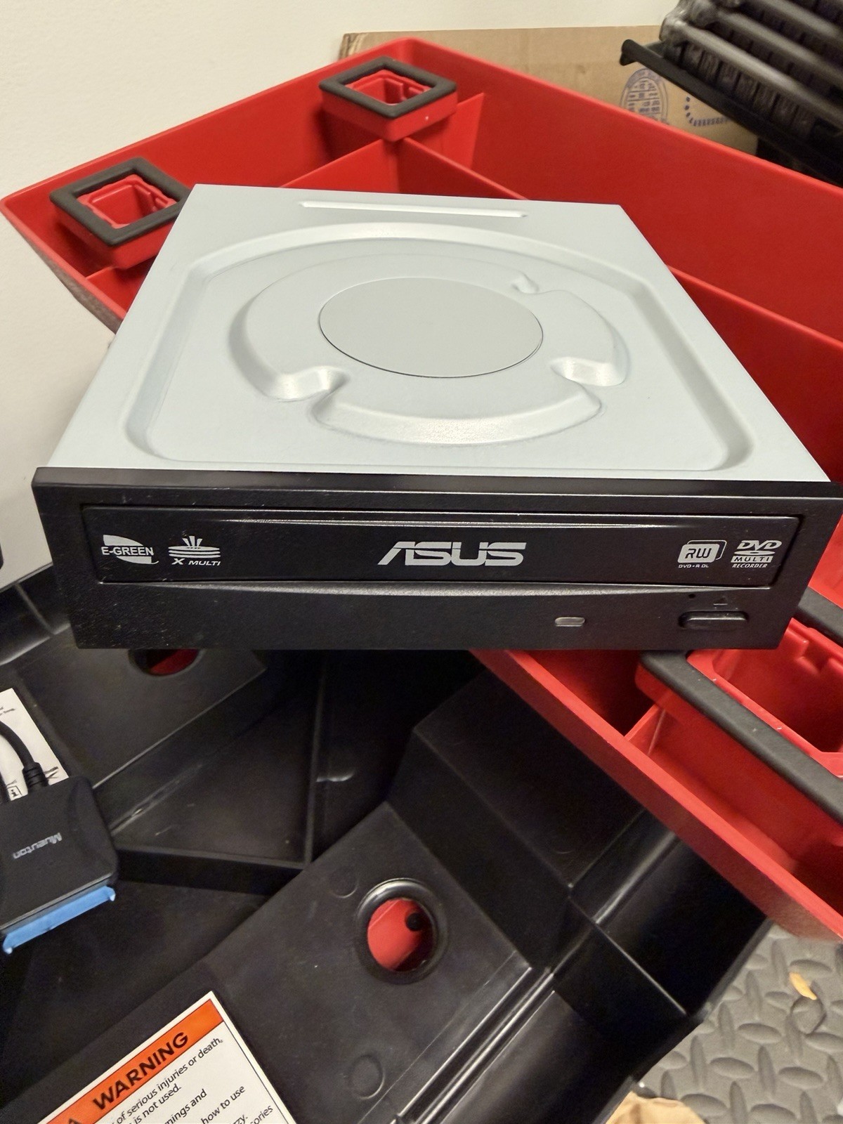 ASUS DRW-24F1ST Internal Desktop 24x 5.25" SATA DVD RW Burner Drive