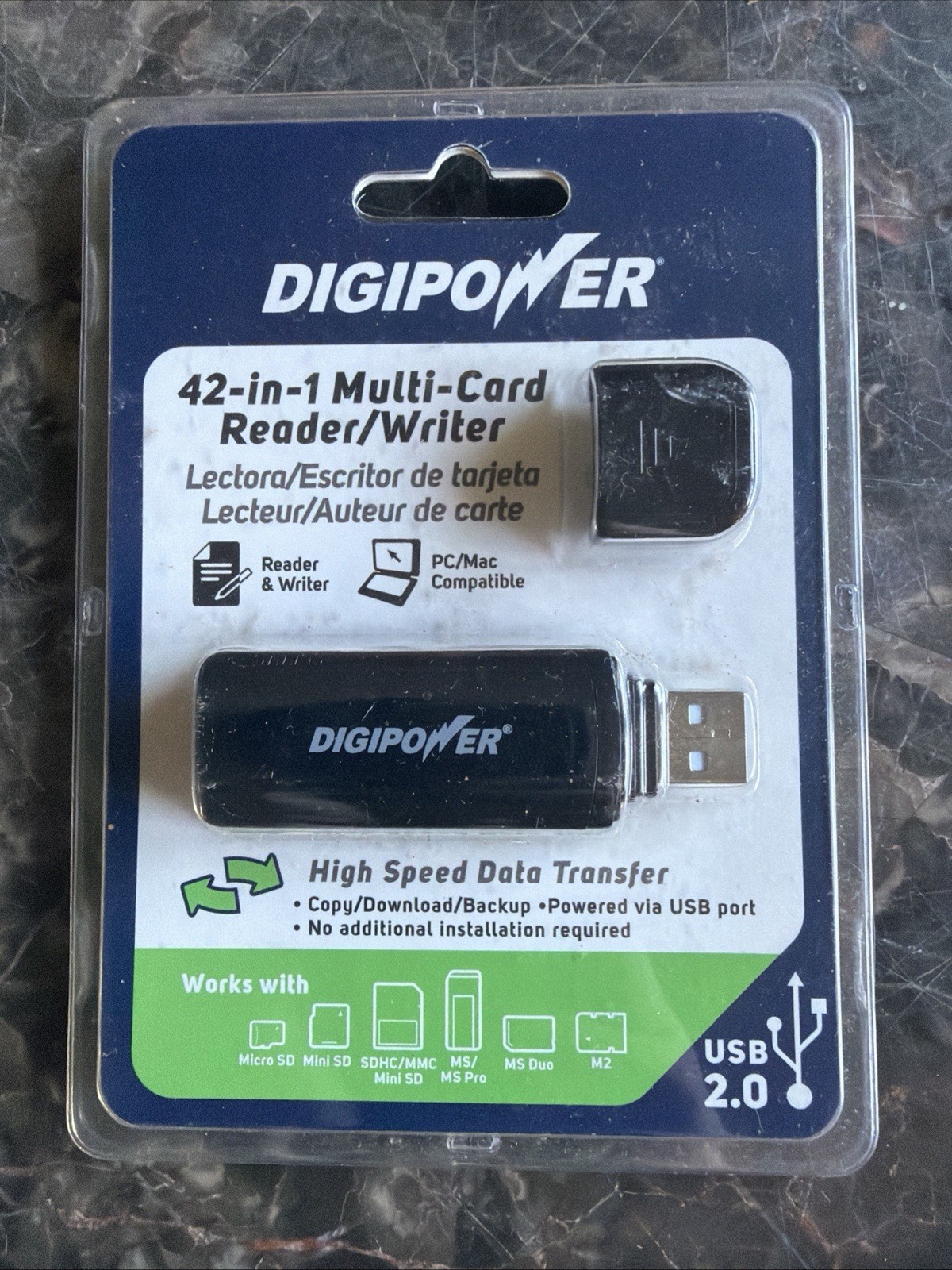 Digipower Universal 42-in-1 Multi Card-Reader/Writer DP-MCR4 (Brand New) 