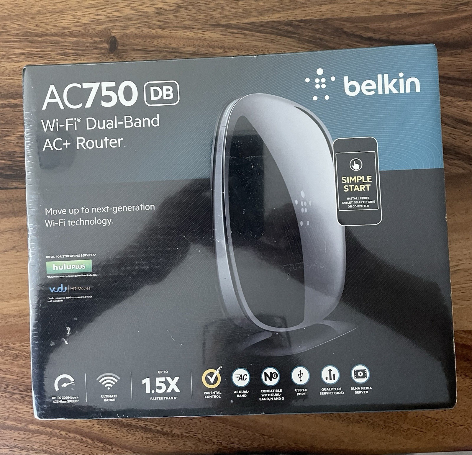 Belkin AC750 DB AC+Router