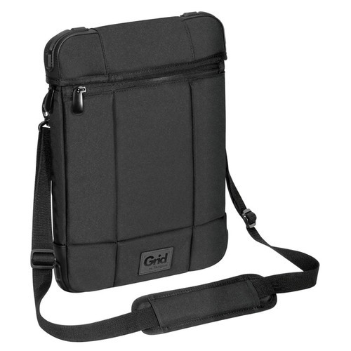 Targus 12" Grid High Impact Vertical Slipcase - Shock Absorbing Corner, Wind ...