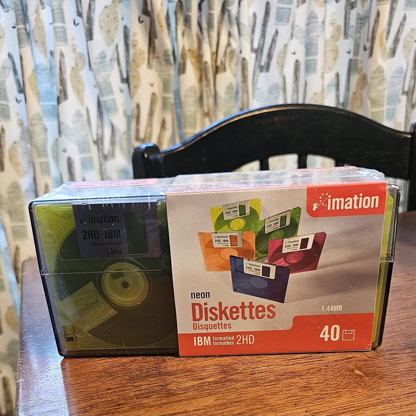 Imation Neon Diskettes 40 Pack IBM 2HD 3.5
