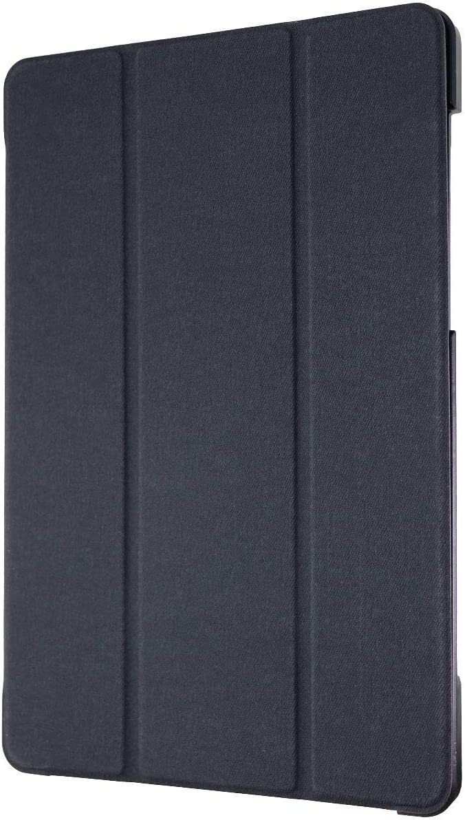 Verizon -  Folio Hard Case and Screen Protector - Samsung Galaxy Tab S5e - Black