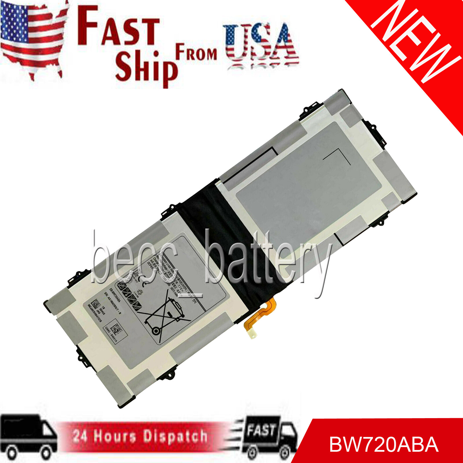 EB-BW720ABA GH43-04691A Battery For Samsung Chromebook Titan V2 XE520QAB XE521QA