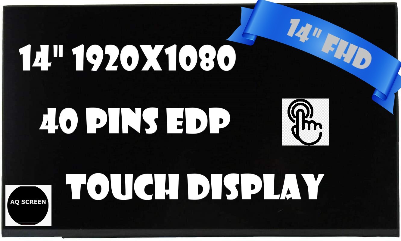 HP Chromebook P/N N84784-001 14" FHD IPS LCD LED Touch Screen TOP Panel New