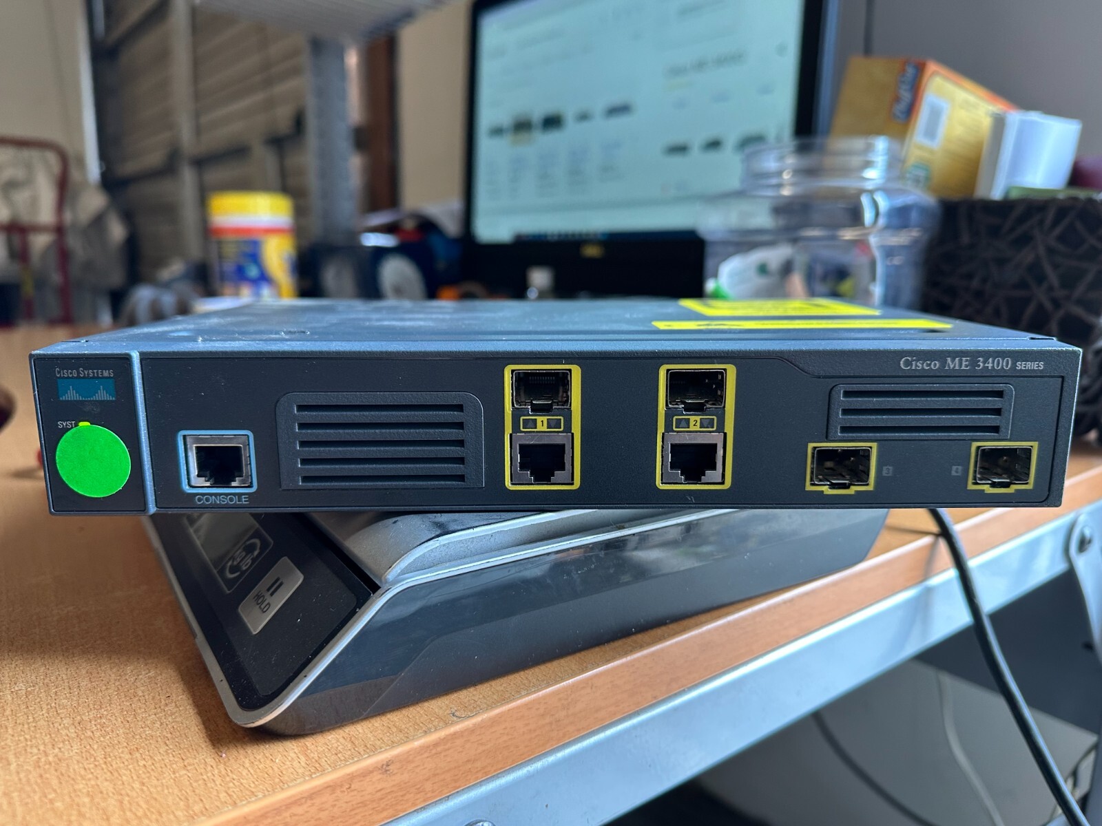 Cisco  ME (ME-3400G-2CS-A) 2-Ports External Switch
