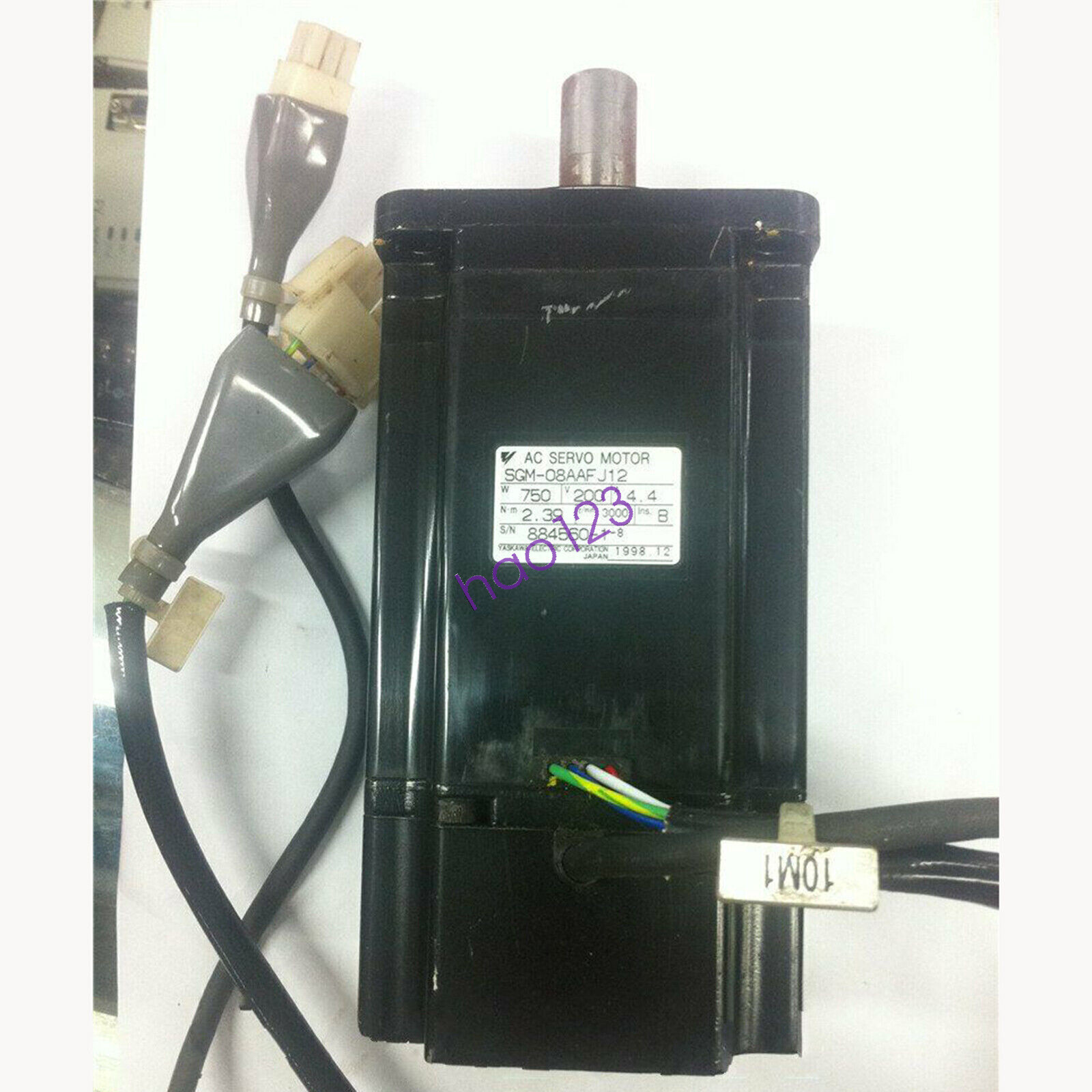 1pcs Used Yaskawa AC Servo Motor SGM-08AAFJ12 SGM08AAFJ12 FAST SHIP DHL/FedEx