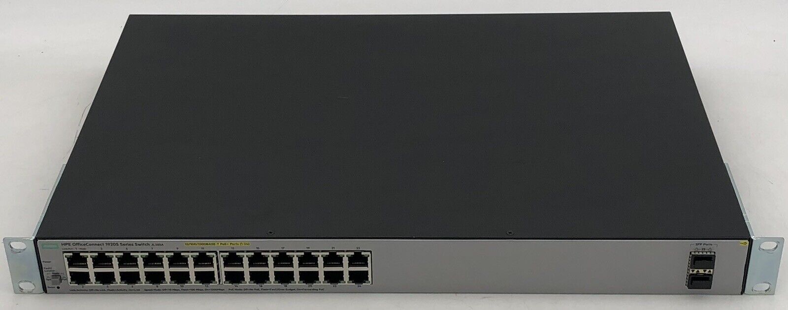 HPE OfficeConnect 1920S Series Switch JL385A 10/100/100BASE-T PoE+ Ports (1-24)