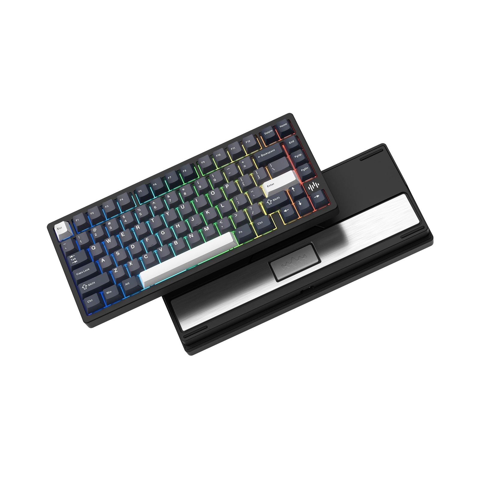 Womier RD75 Pro 75% Keyboard, Quick Release Wireless Aluminum Gaming Keyboard...