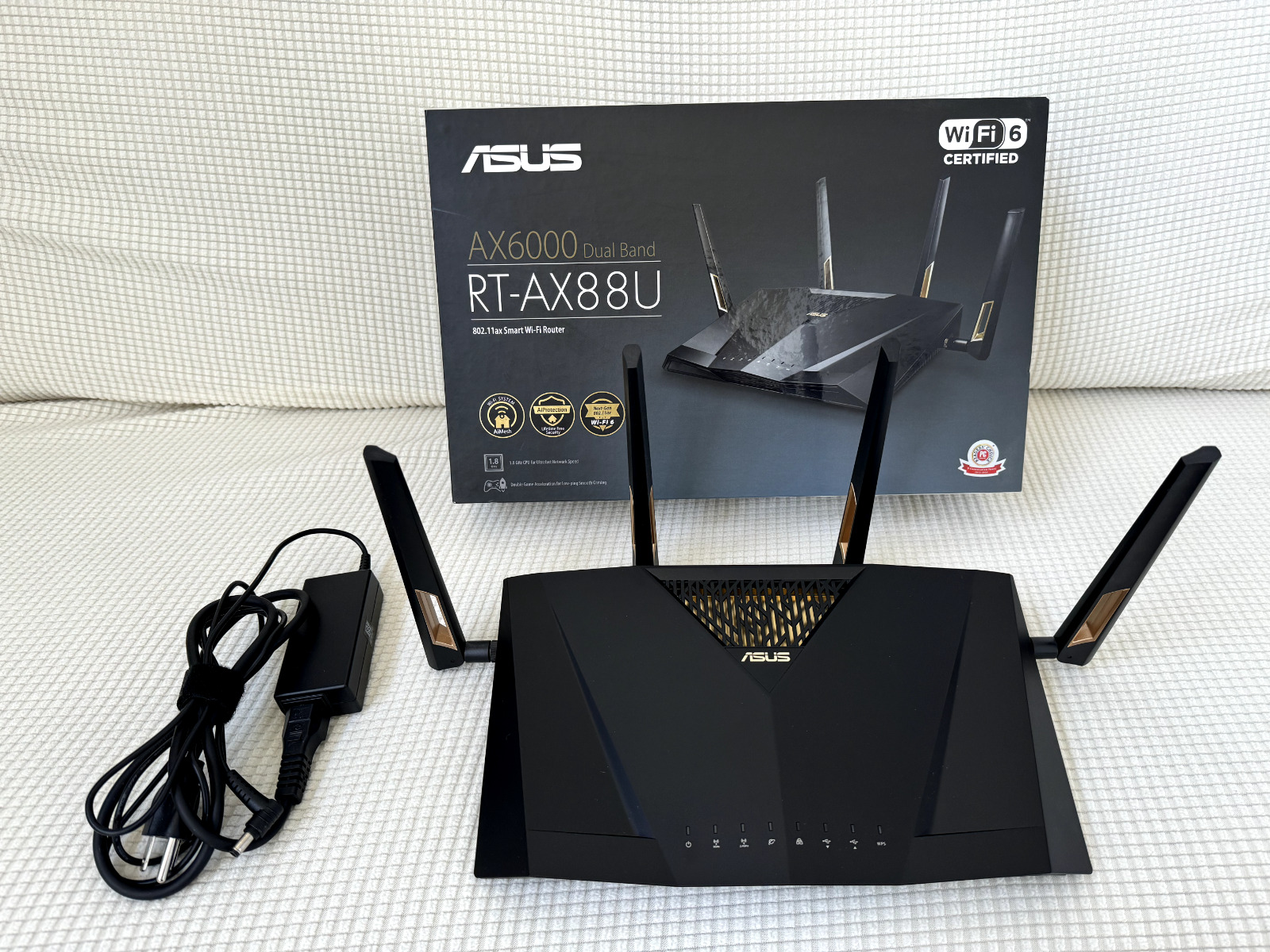ASUS RT-AX88U AX6000 Dual-Band Gigabit Router WiFi 6