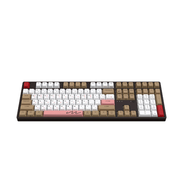 ABKO AKN10BT Rapid Trigger Wireless Keyboard Electrostatic Capacitive Chocolate