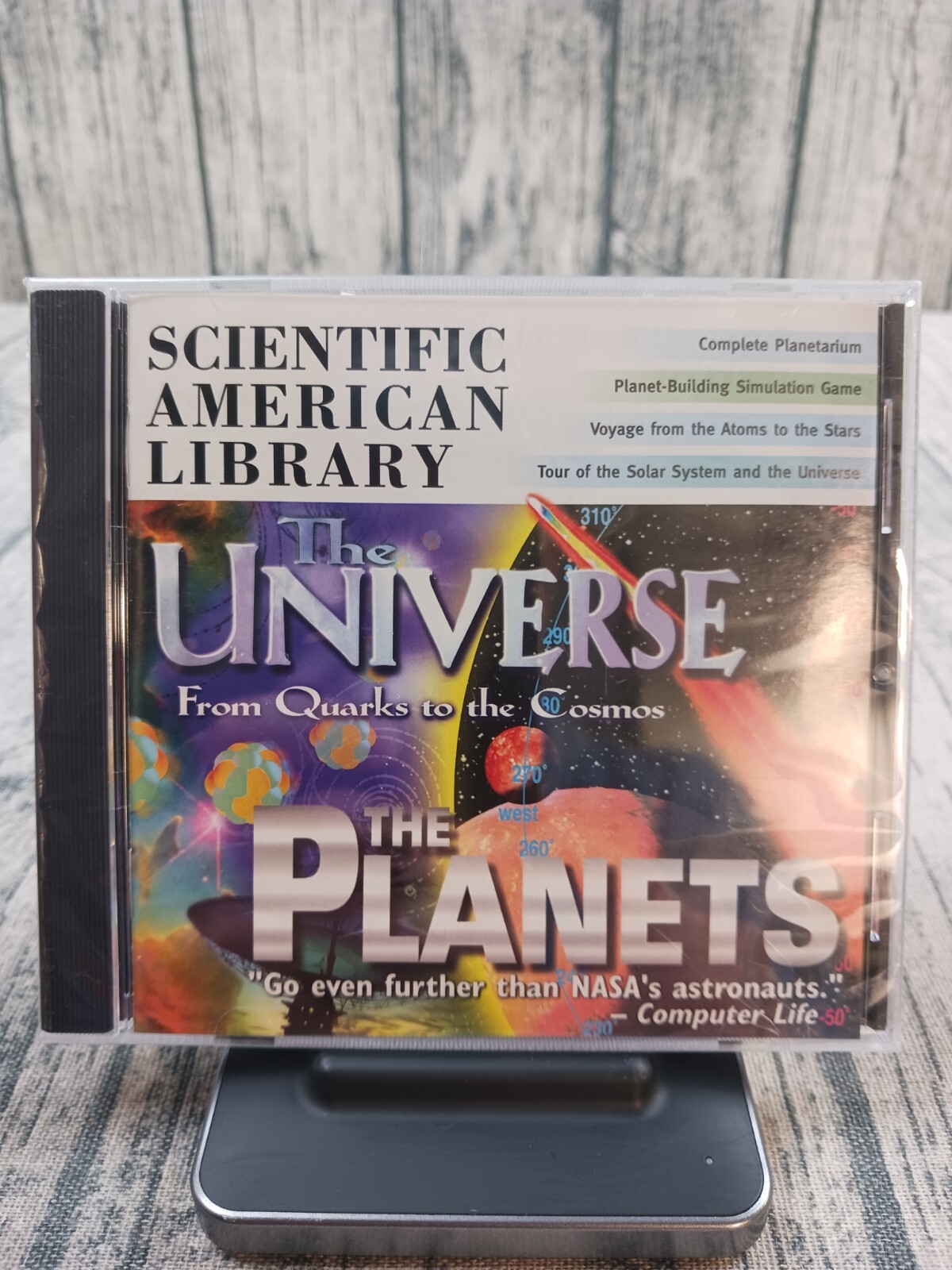 Scientific American Library: The Universe, The Planets (CD-ROM, 1997) Brand New