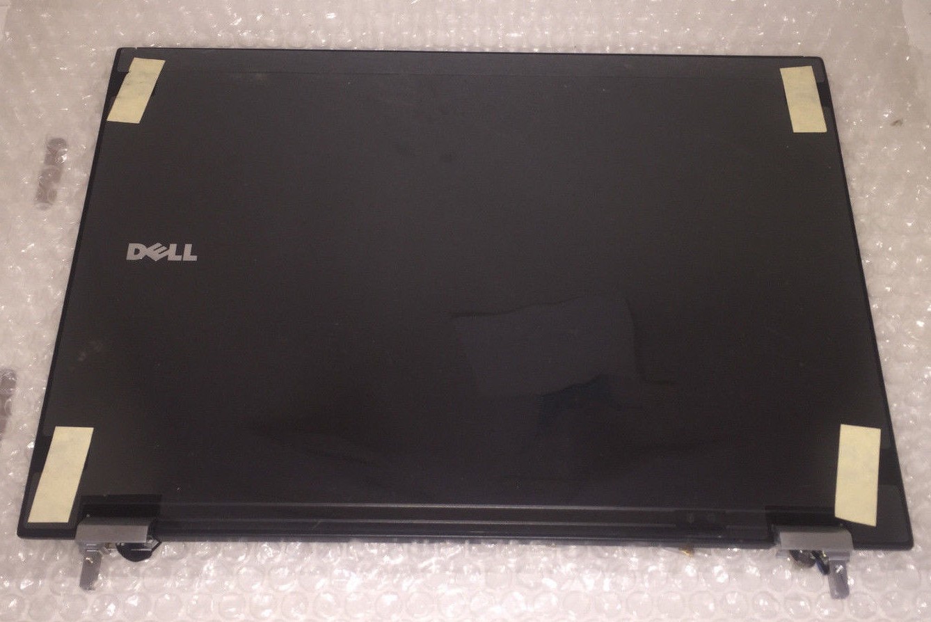 New Genuine Dell Latitude E6400 LCD Back Cover Lid  W/ Hinges Cables R150P K8022