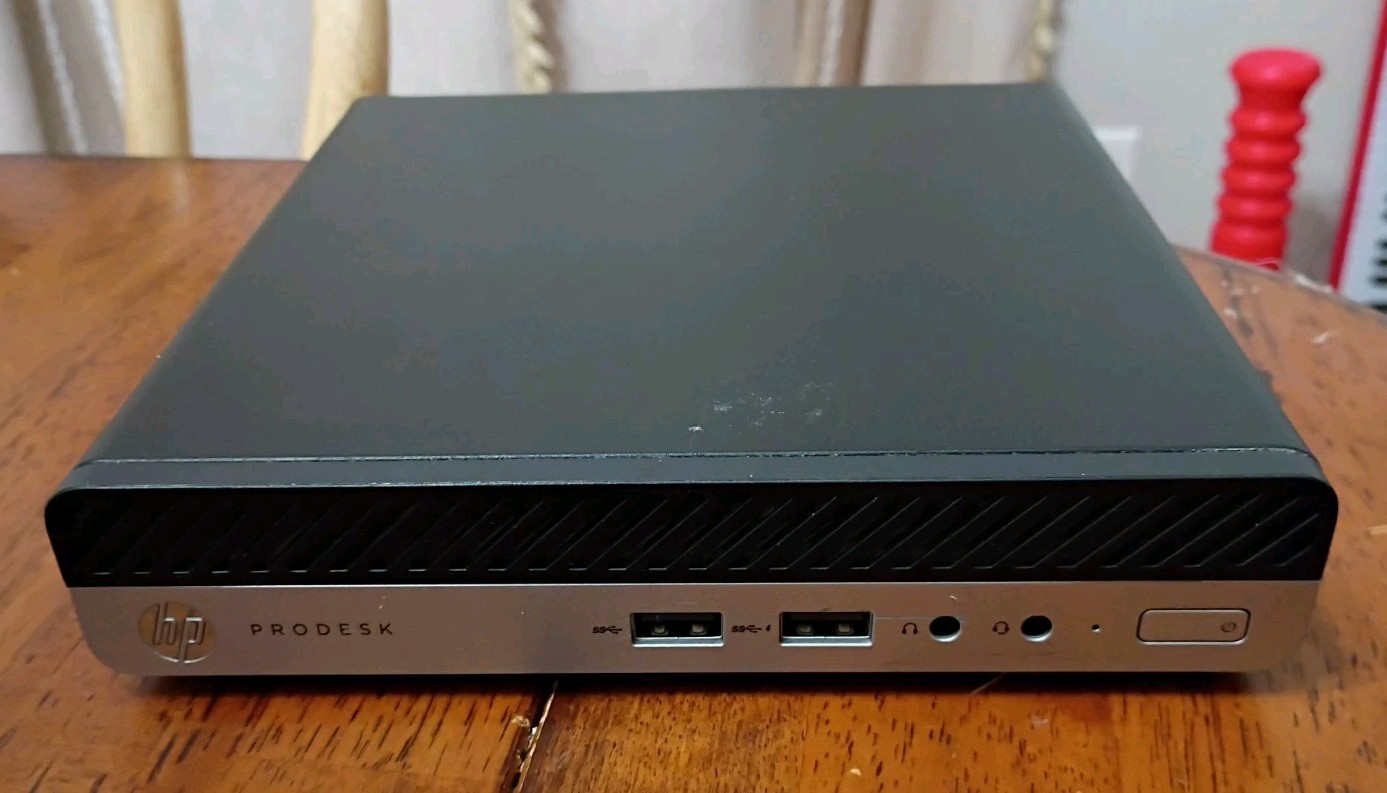 HP ProDesk 400 G5 Desktop Mini | Intel Core i5-9500T | No RAM | No HDD A4