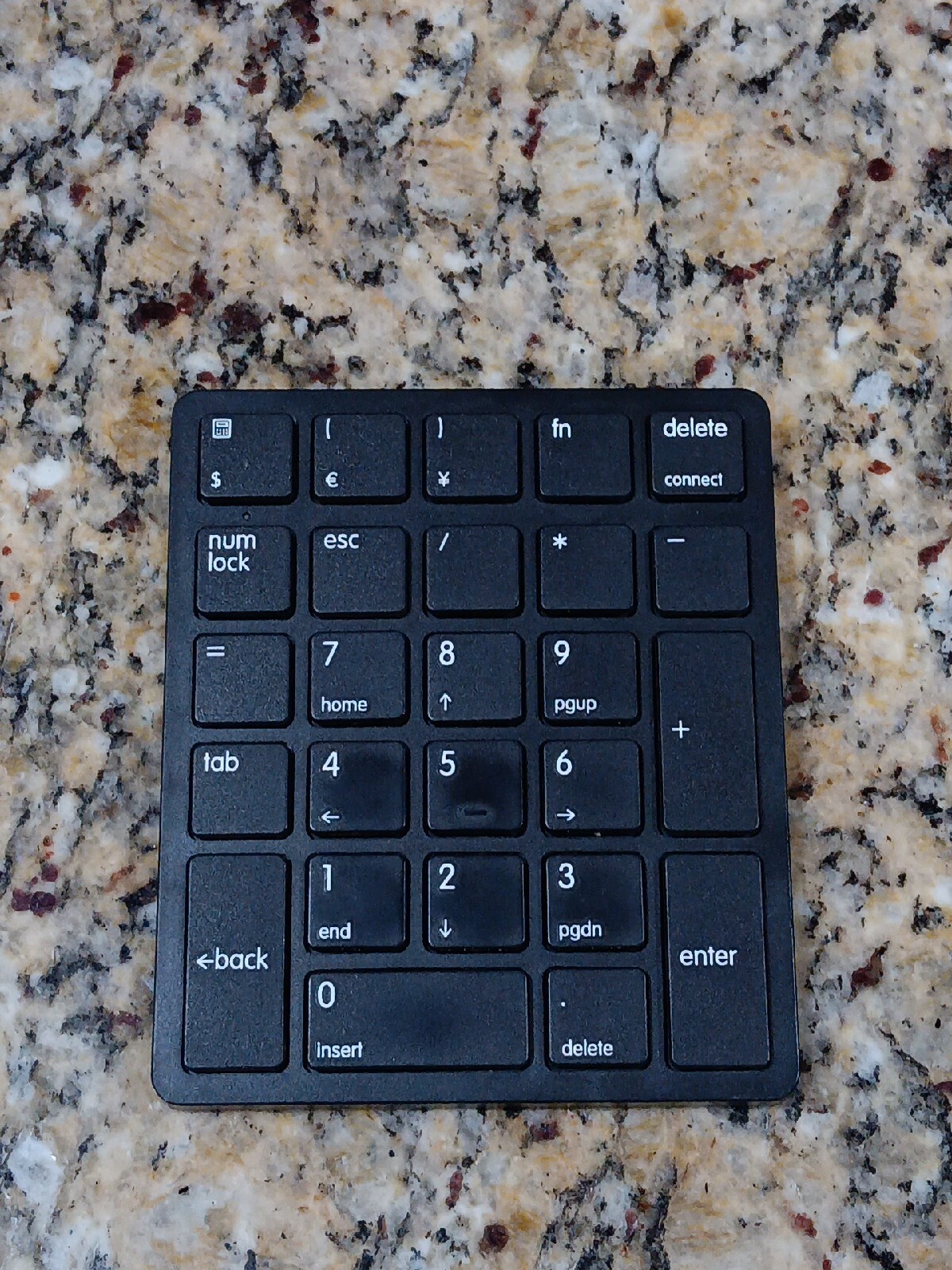 havit Bluetooth Number Pad USB Wireless Numeric keypad 26 Keys Portable Mini ...