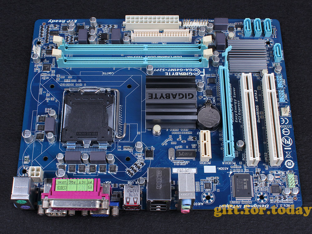 Original Gigabyte GA-G41MT-S2PT V2.1 Intel G41 Motherboard 775 DDR3