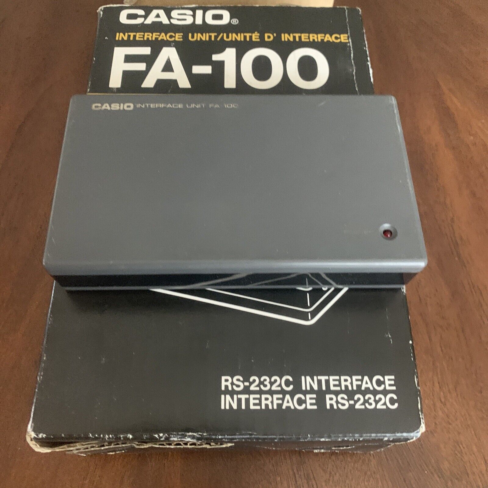 VINTAGE CASIO INTERFACE UNIT FA-100, RS-232C