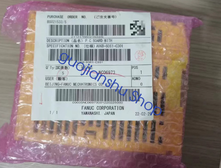 1PCS NEW FANUC A06B-6061-C301 Module Fast delivery Via Fedex/DHL