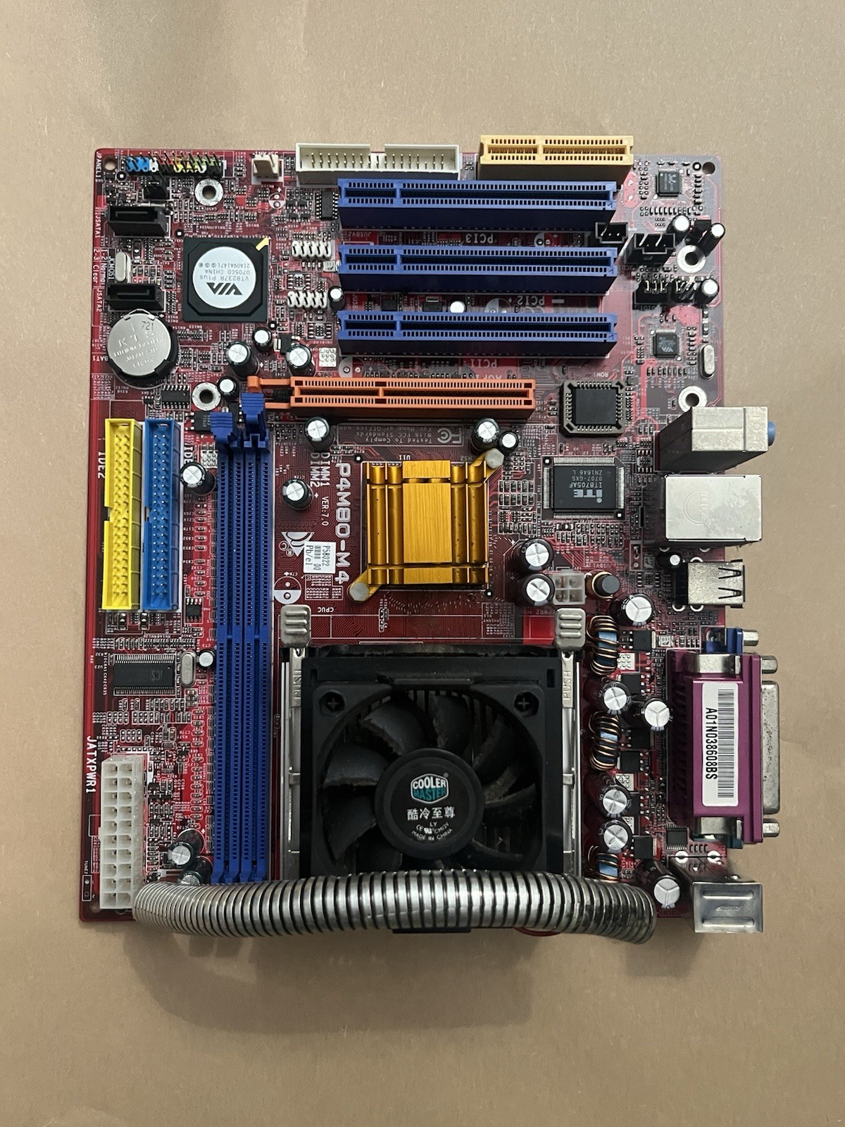 BIOSTAR MOTHERBOARD P4M80-M4 VER: 7.0