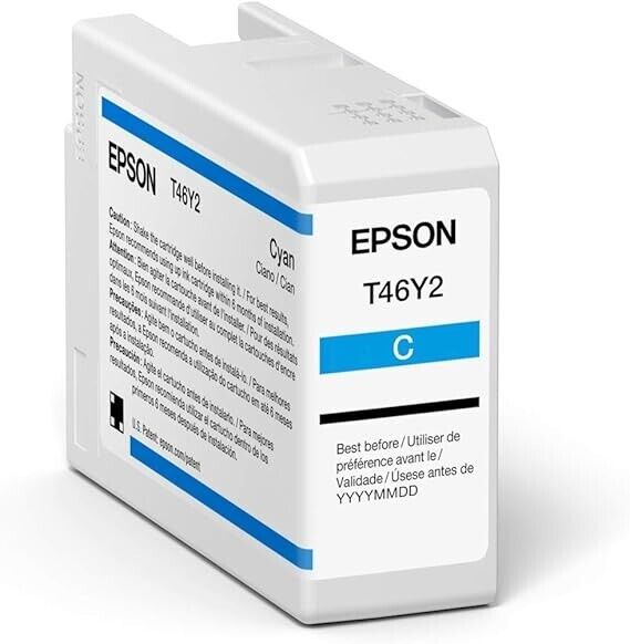 Epson - T46Y200 - PRO10 Photo Cyan 50 ML - (EXP 07/2024)