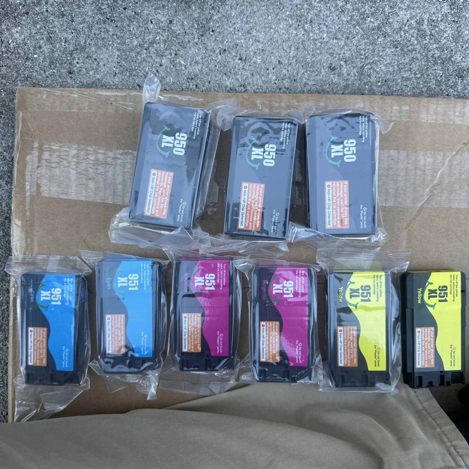 E Z Ink 9 Pack Compatible Ink Cartridges for HP 950XL 951XL High Yield