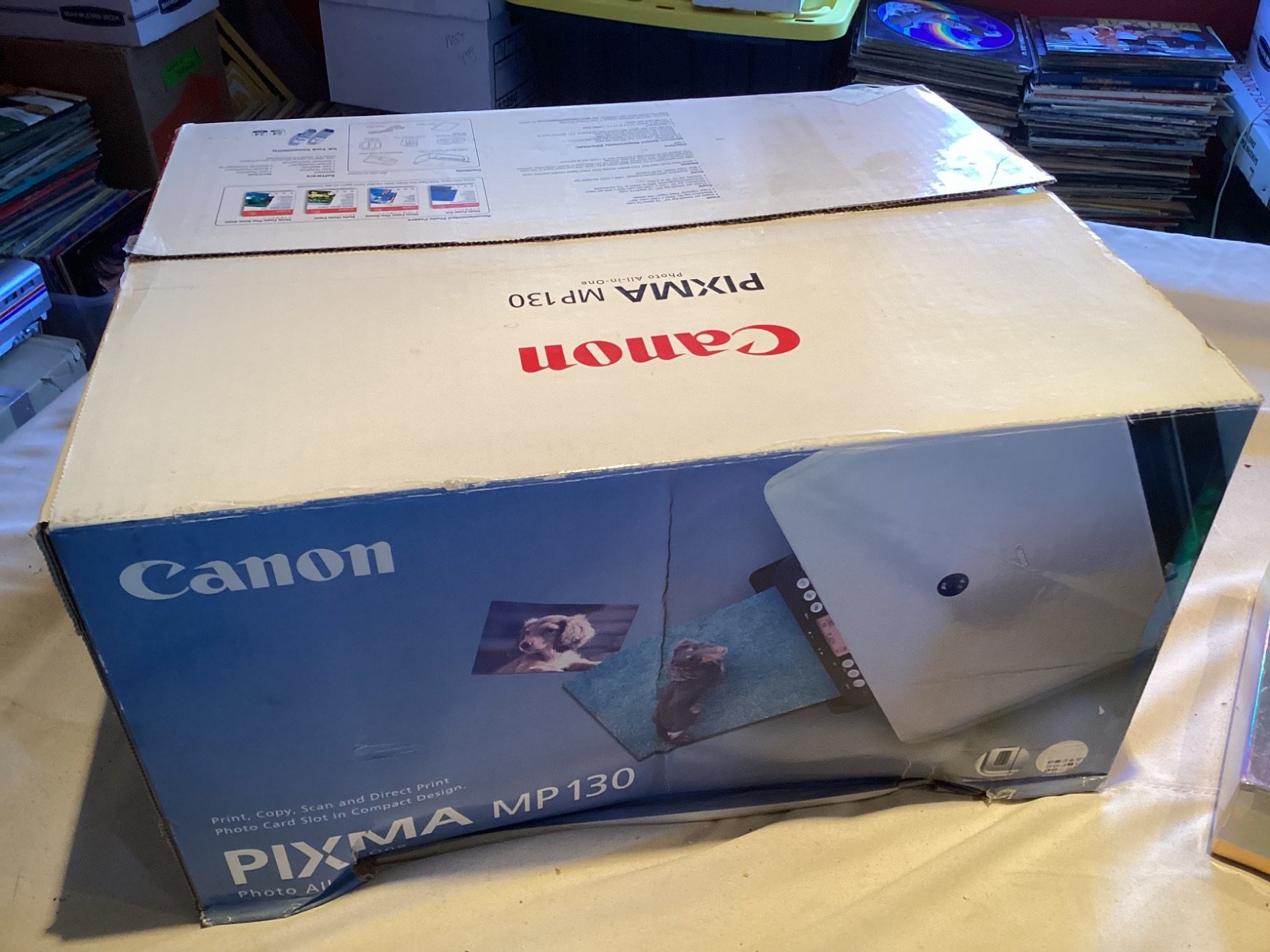 CANON PIXMA PHOTO ALL IN ONE MP130 PRINTER *BRAND NEW* open box  M4