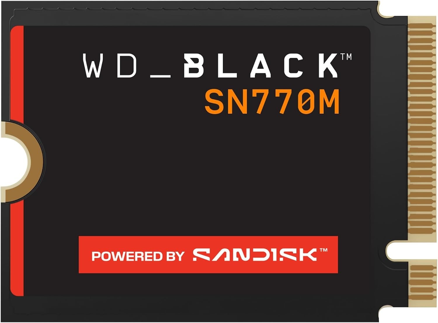 WD BLACK SN770M 1TB M.2 2230 NVMe SSD