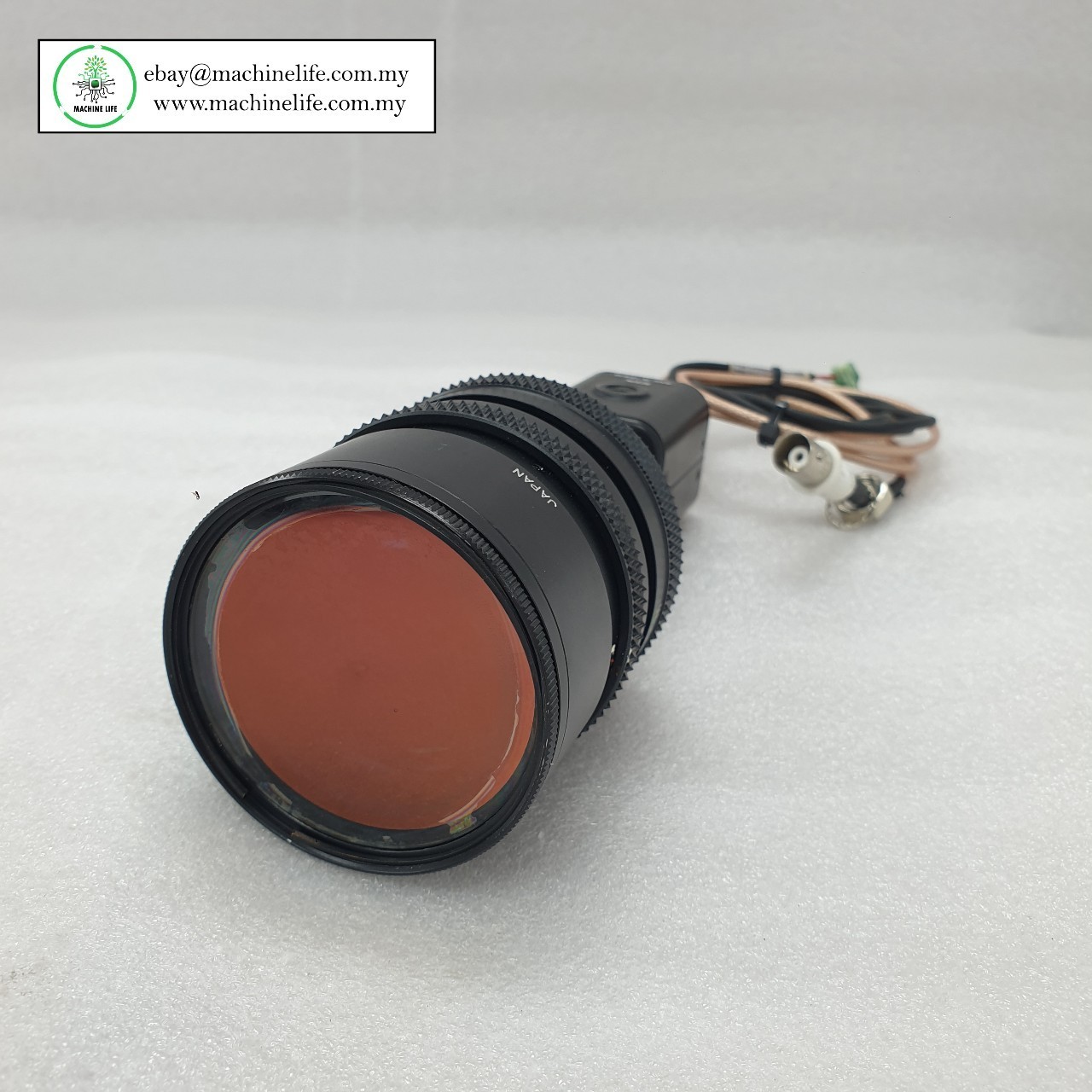 1 Pc TV LENS 75MM F1.4 + Computar EX2CS + CCD Camera Used In IP Test S0518