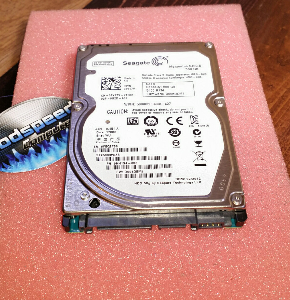HP Elitebook 8740w Laptop  - 500GB Hard Drive - Windows 7 Home Premium 64 Loaded