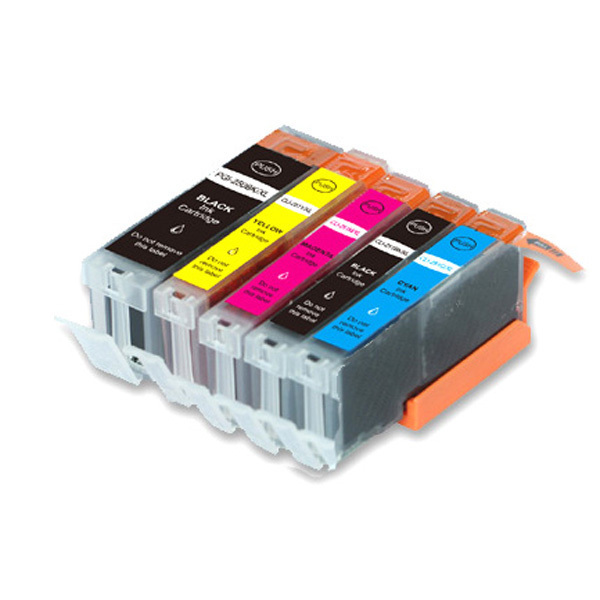5 Pack New Replacement Ink Set for Canon Pixma 250 251 MG5520 MG5620 MG6420