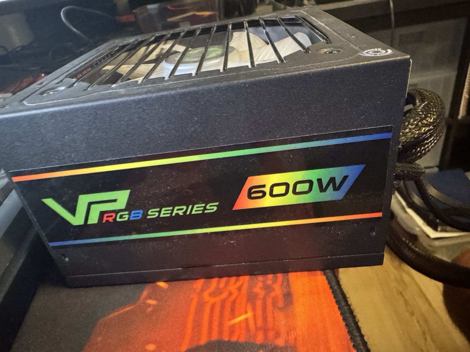 Power Supply 600W Semi Modular 80+ Bronze, GAMEMAX VP-600-RGB