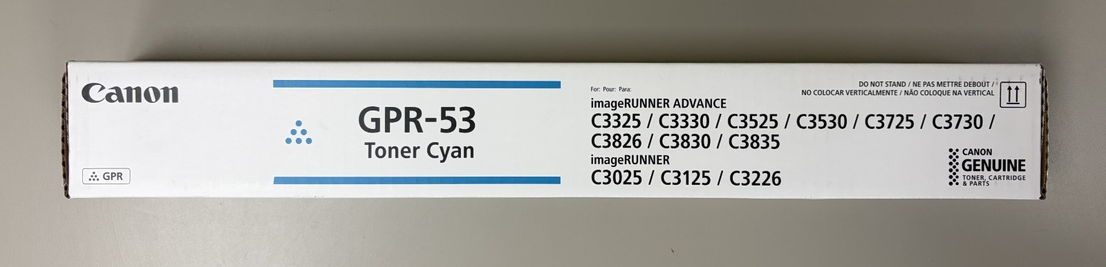 Genuine Canon GPR-31 Cyan Toner Cartridge imageRUNNER ADV C5030 C5035 C5235