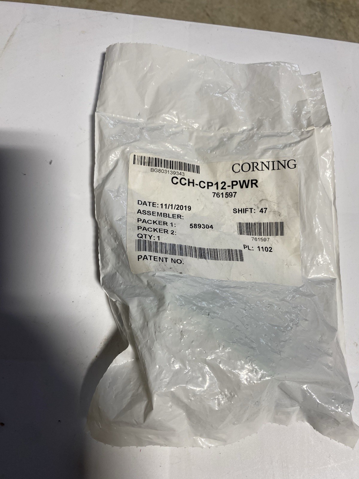 Corning CCH-CP12-PWR