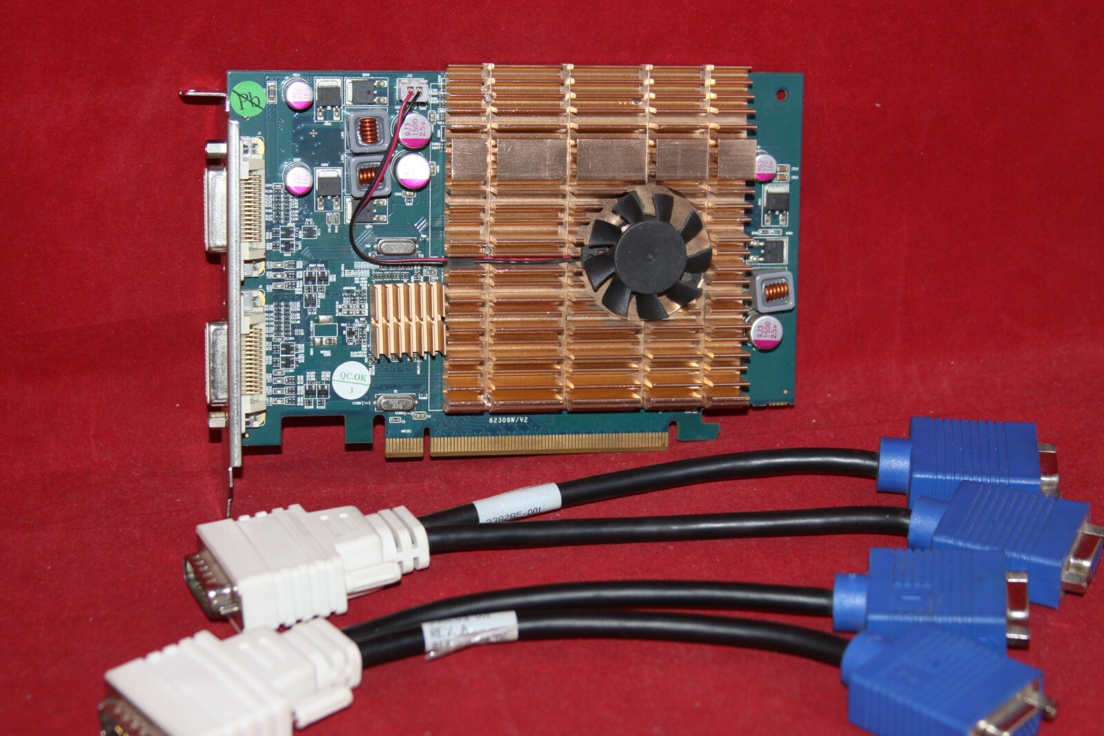 Jaton Video-PX309-Quad, ATI Radeon HD 3450, 512MB, PCI Express Graphics Card