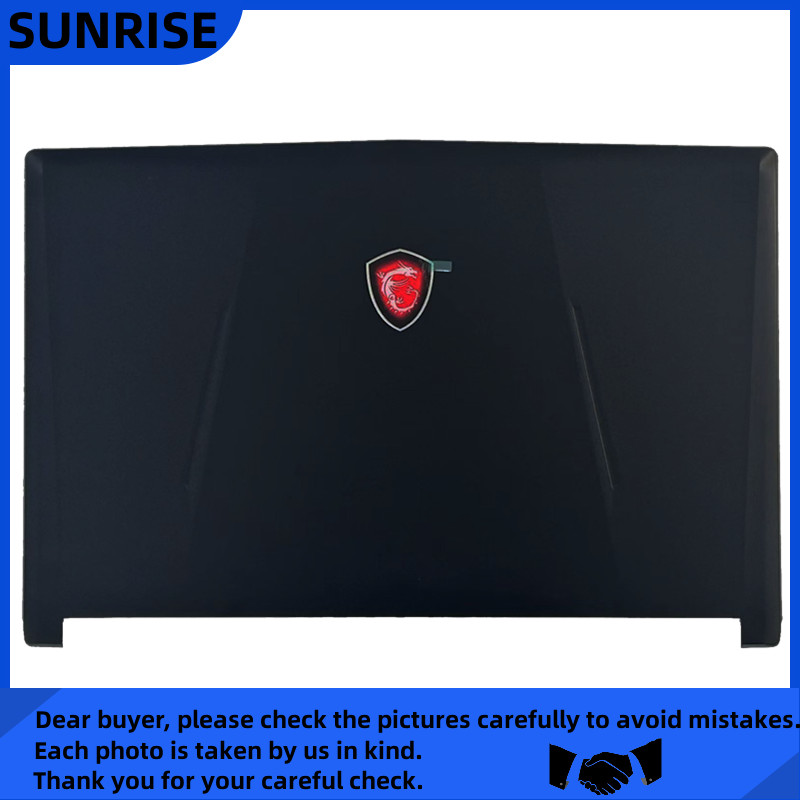New For MSI  MS-16P5 MS-16P7 GL63 8RD 8RC 8RE LCD Back Cover Lid/Bezel