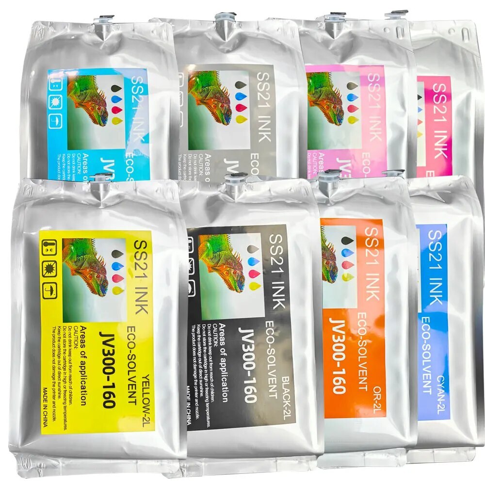 SS21 Eco-Solvent Ink Bag For Mimaki CJV30-100 CJV30-130 CJV150-130 CJV300-130 