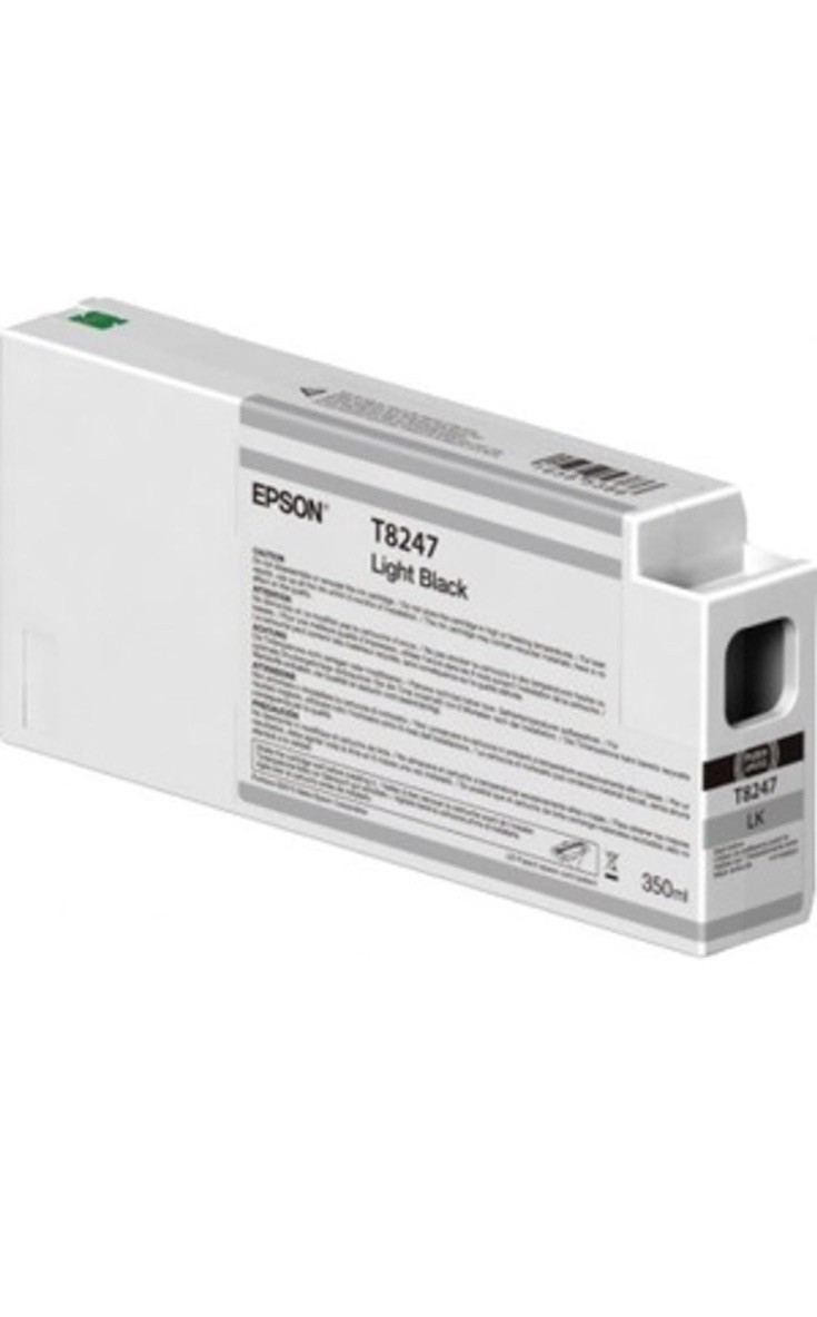 05-2024 Epson T8247 Light  Black Ink 350ml For SC-P9000/8000/7000/6000