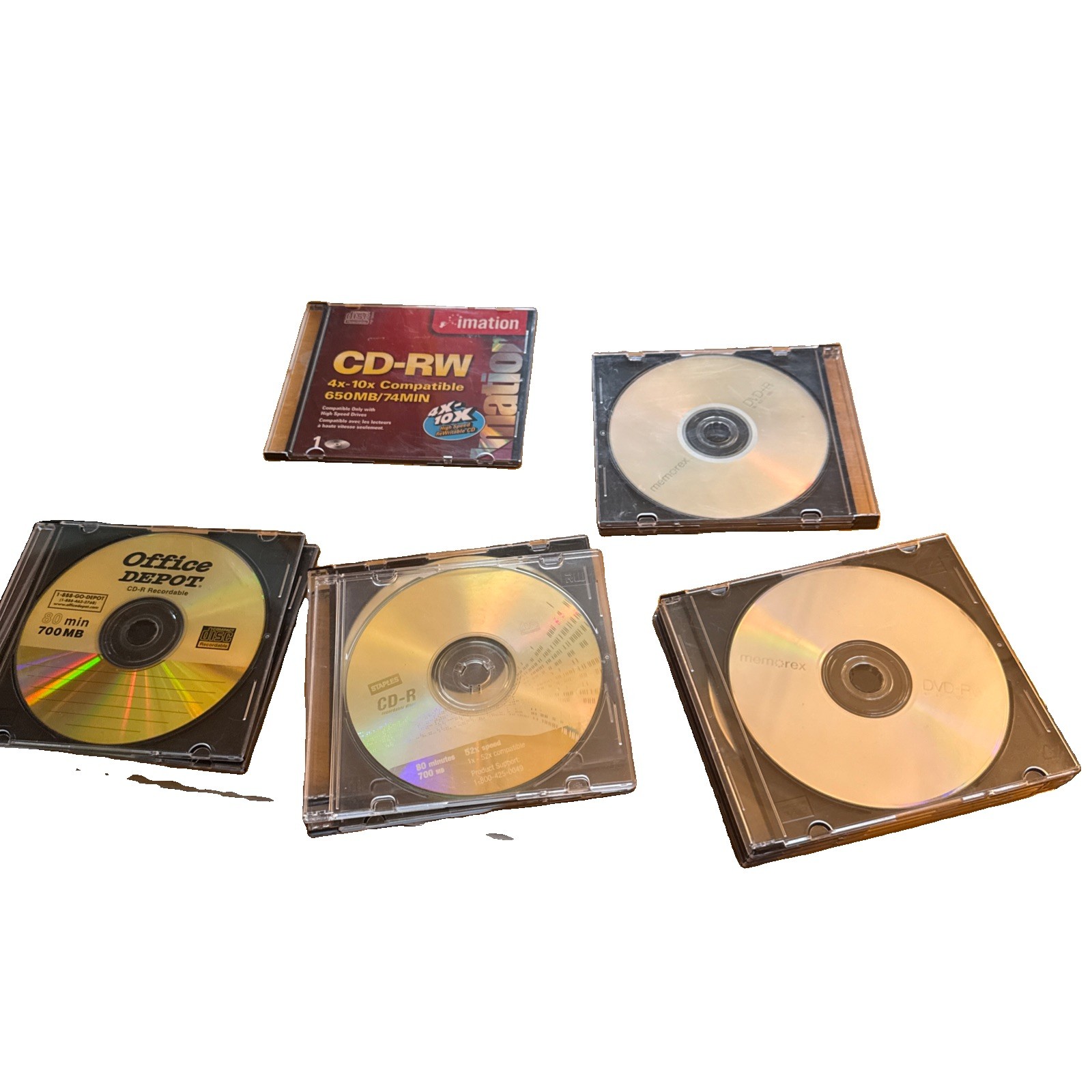 CD-RW , CD-R, DVD-RW ,DVD-R Variety disc
