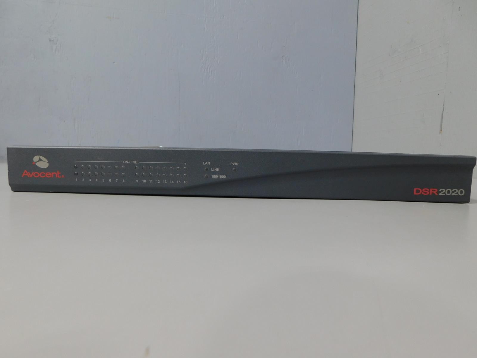 AVOCENT DSR2020 16-Port KVM Over IP Switch  MPN: 520-364-514