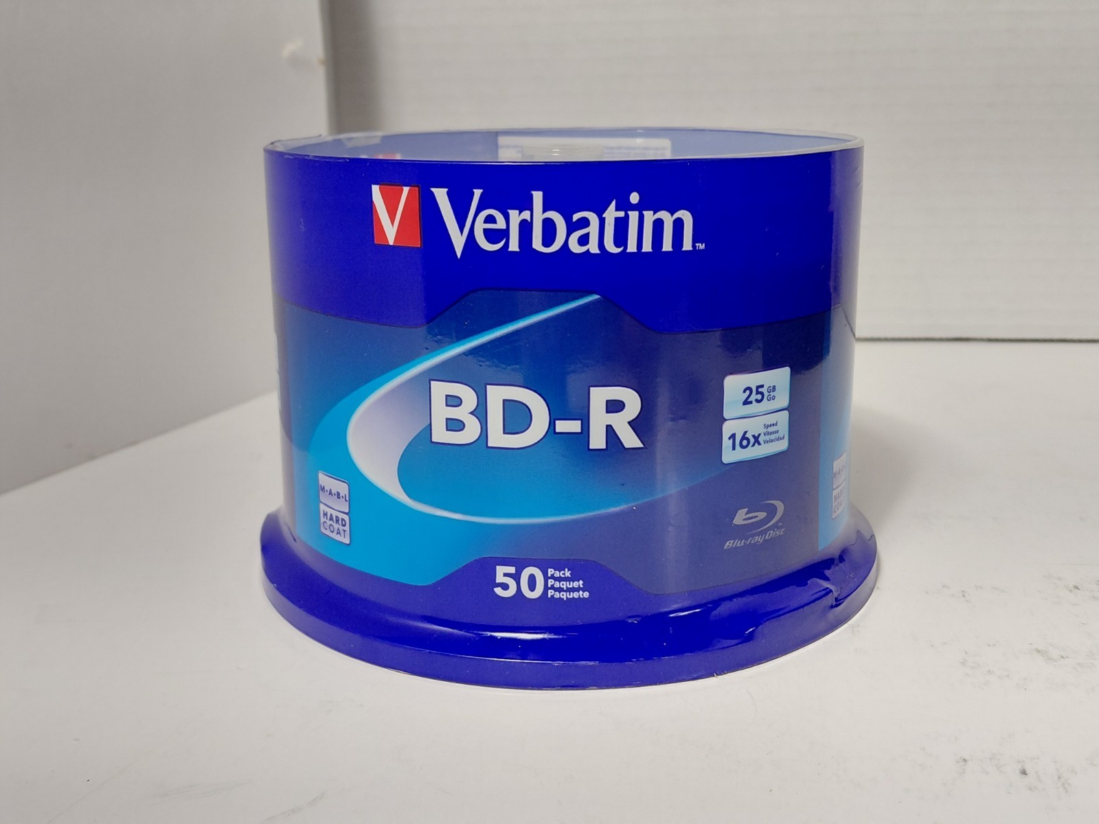 Verbatim 98397 16X 25GB BD-R Discs 50 Pack - New Sealed