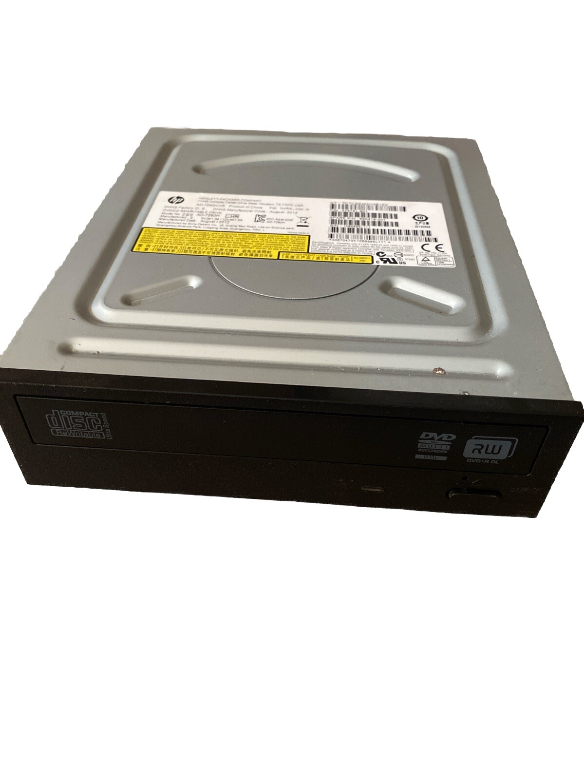 HP AD-7290H DVD-RW/CD-RW Sata Rewritable Drive 575781-800