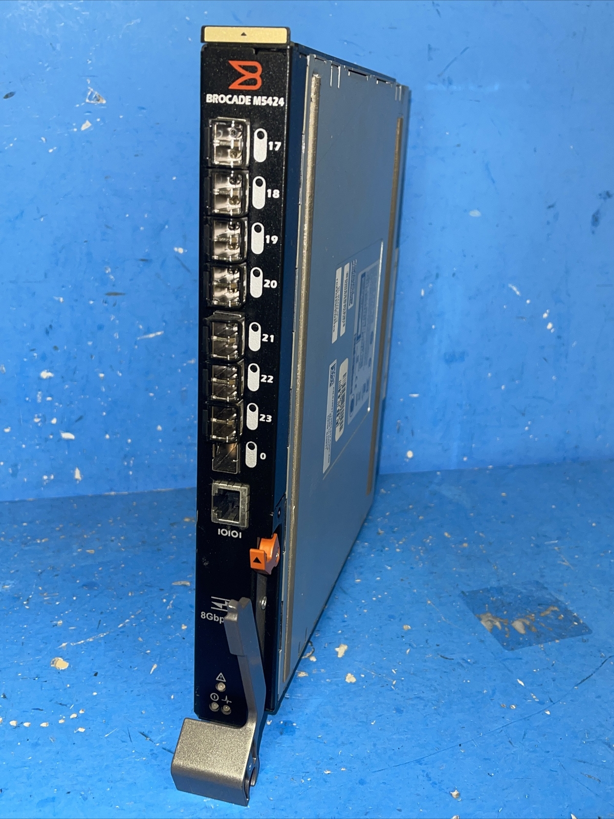 Dell Brocade M5424 8 Port 8GB FC Blade Switch F855T 0J493T