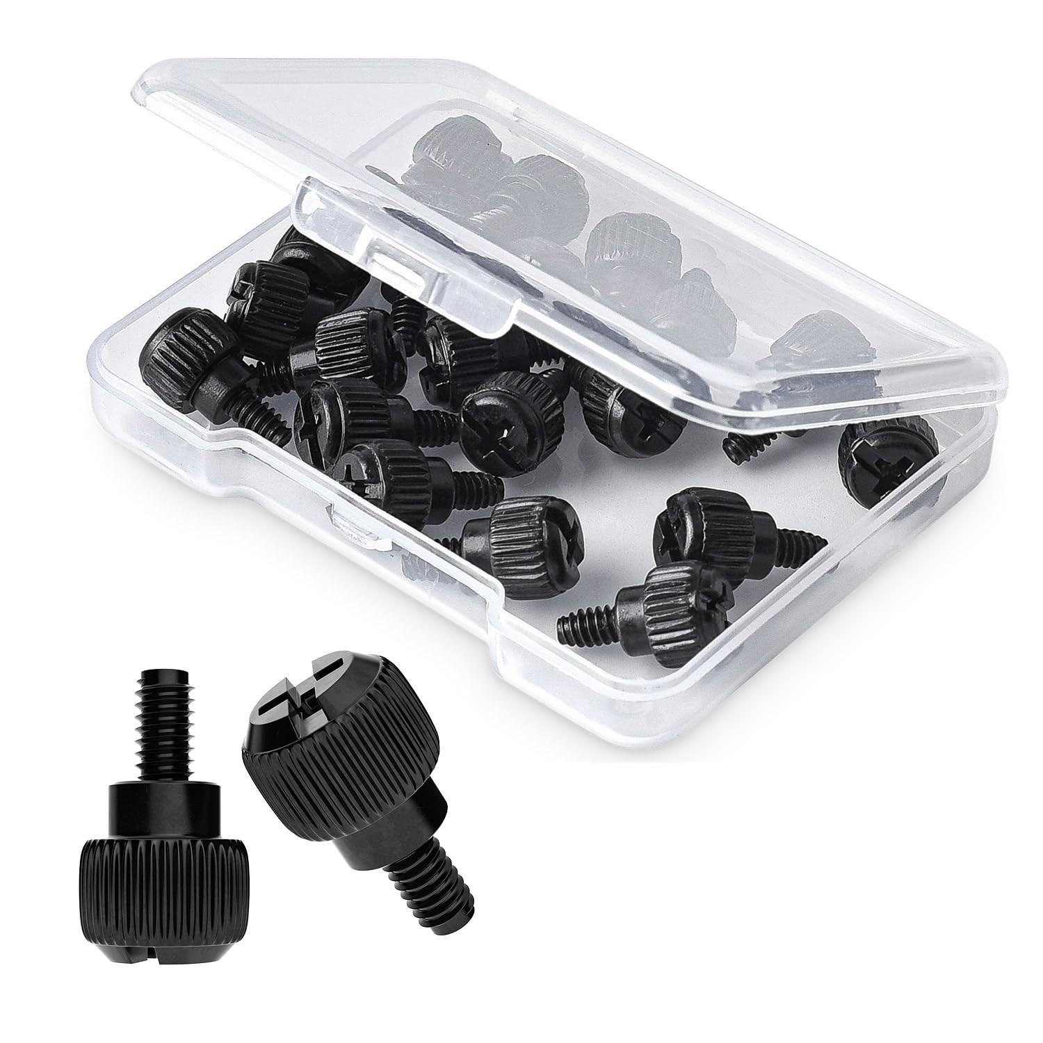 20X Computer Case Thumb Screws,6-32X6 M3.5 PC Case Screws for Desktop Computer