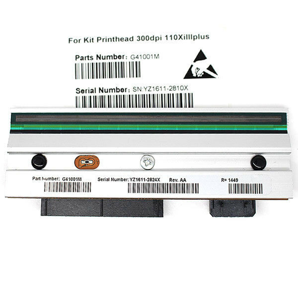 G41001M Printhead for Zebra 110XiIII 110Xi3Plus Prints 300dpi KPA-106-12MTA4-ZBA