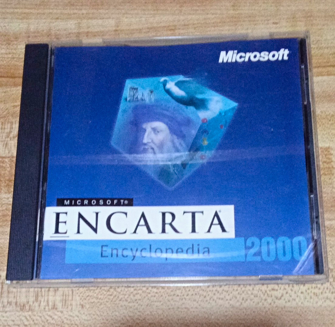 Microsoft Encarta Encyclopedia 2000 CD-ROM Set Windows English MPN X05-00952