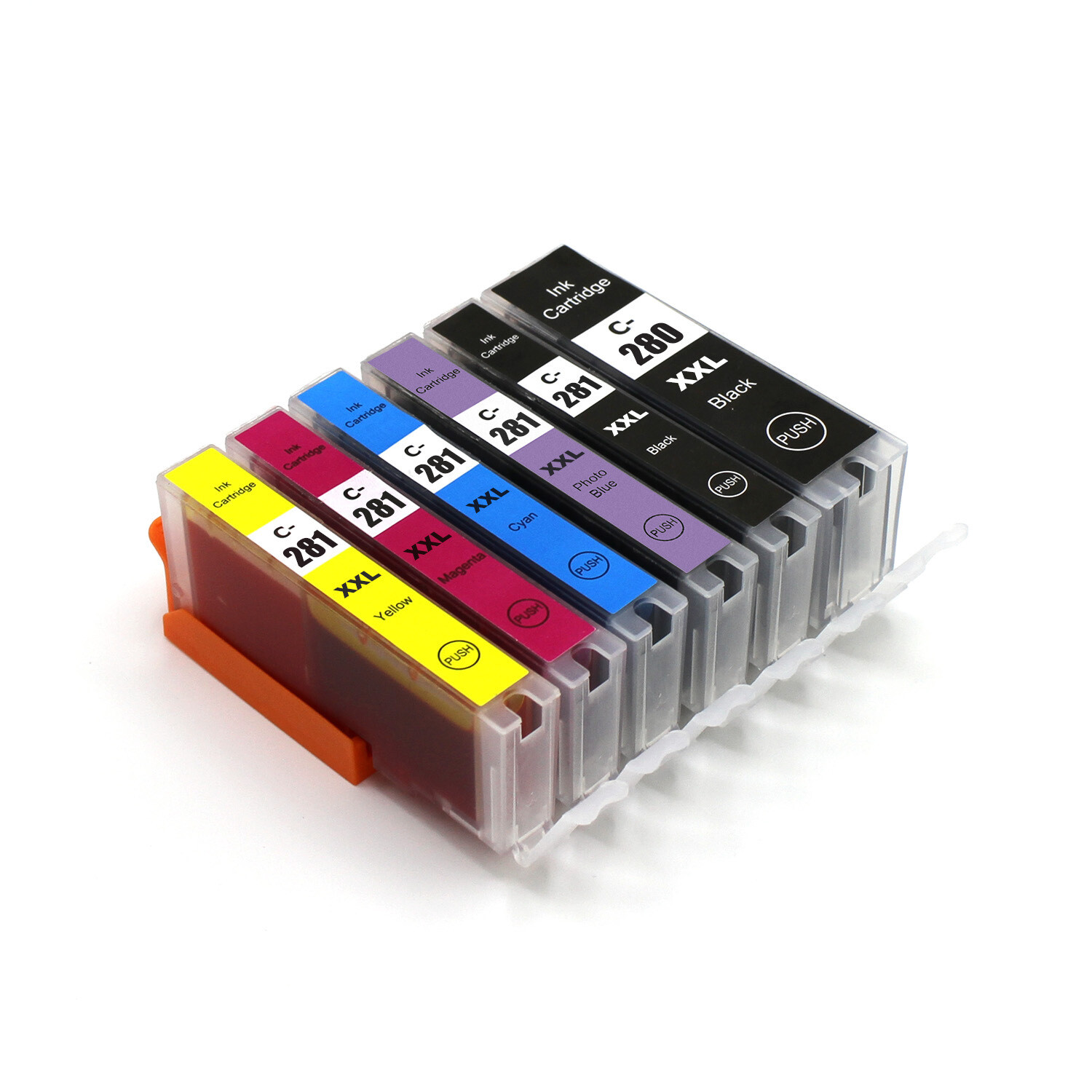 6 PK Ink Cartridges compatible for Canon 280XXL 281XXL Pixma TS9120 T8100