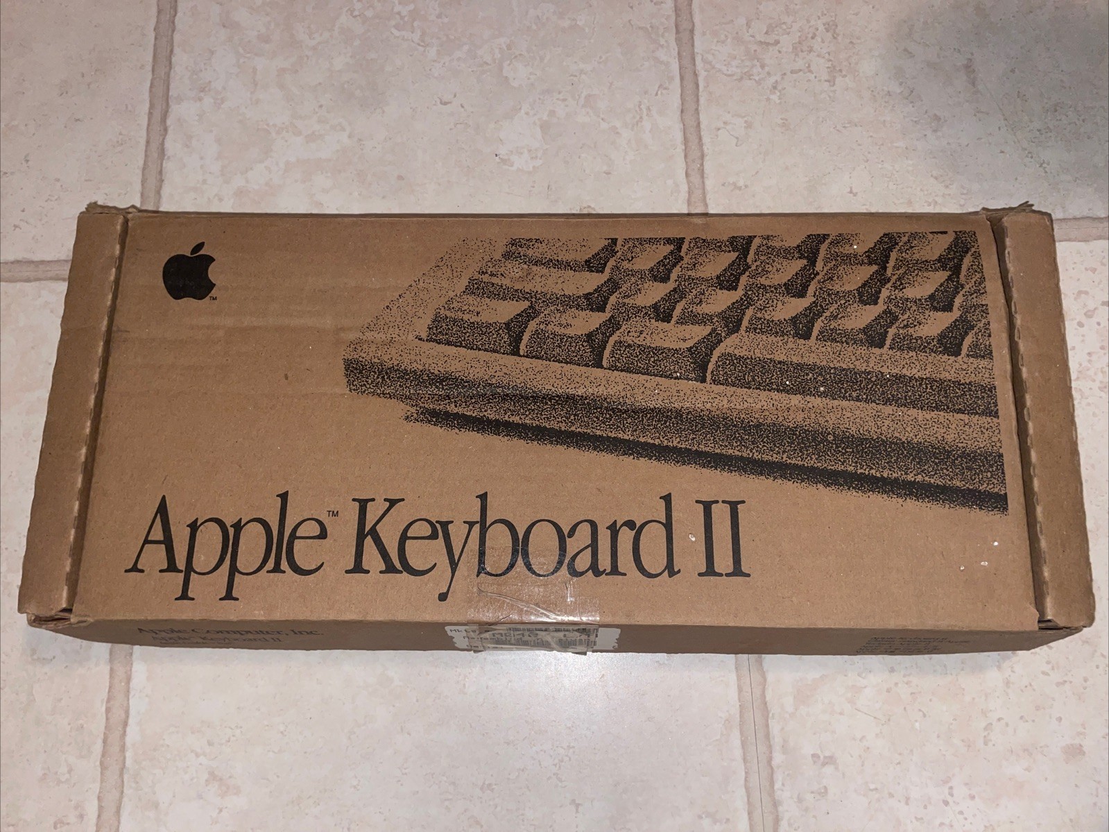 Vintage 1991 Apple Keyboard II M0487 Rare Factory Box Macintosh Untested